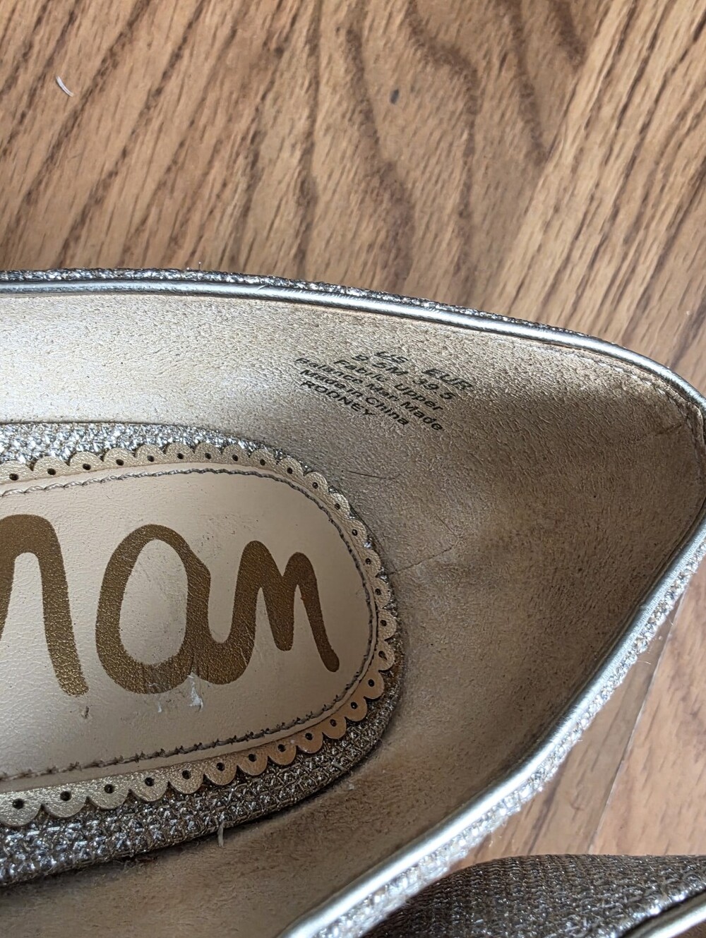Sam Edelman Rodney pointed-toe d'Orsay flats 9.5 - Picture 7 of 9